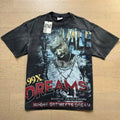 Retro Print Trendy High Street Style Men's T-shirt