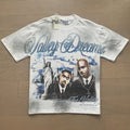 Retro Print Trendy High Street Style Men's T-shirt