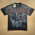 Retro Print Trendy High Street Style Men's T-shirt