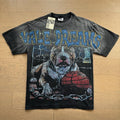 Retro Print Trendy High Street Style Men's T-shirt