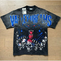 Retro Print Trendy High Street Style Men's T-shirt