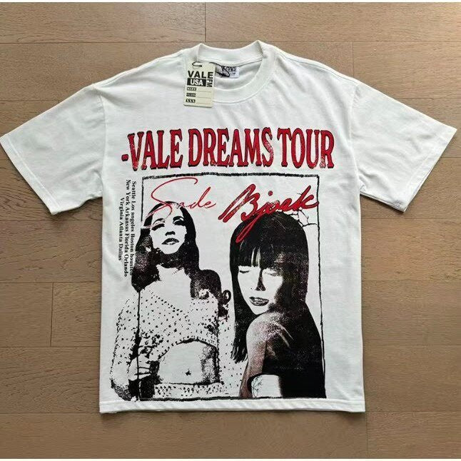 Retro Print Trendy High Street Style Men's T-shirt
