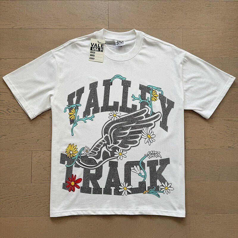 Retro Print Trendy High Street Style Men's T-shirt
