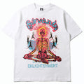 2026 American High Street New Style Short-sleeved Skull T-shirt