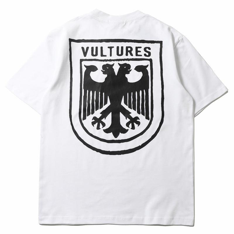 2026 American High Street New Style Short-sleeved Vulture T-shirt