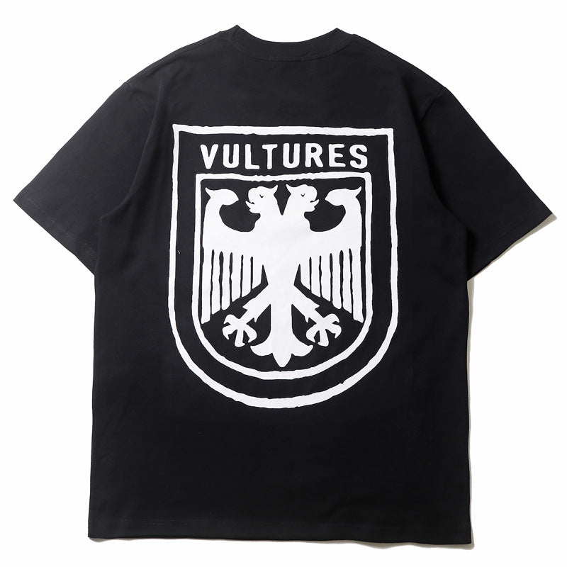 2026 American High Street New Style Short-sleeved Vulture T-shirt