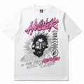 2026 Trendy Wholesale American Flame Boy Portrait Print T-shirt