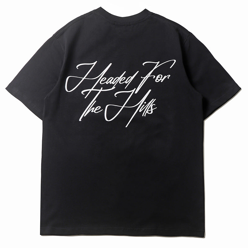 2026 American High Street New REP Urban Night Scene T-shirt